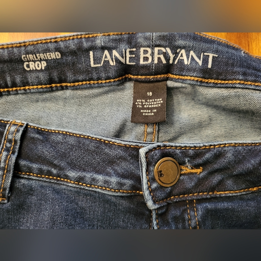 Lane Bryant Girlfriend Crop Jeans